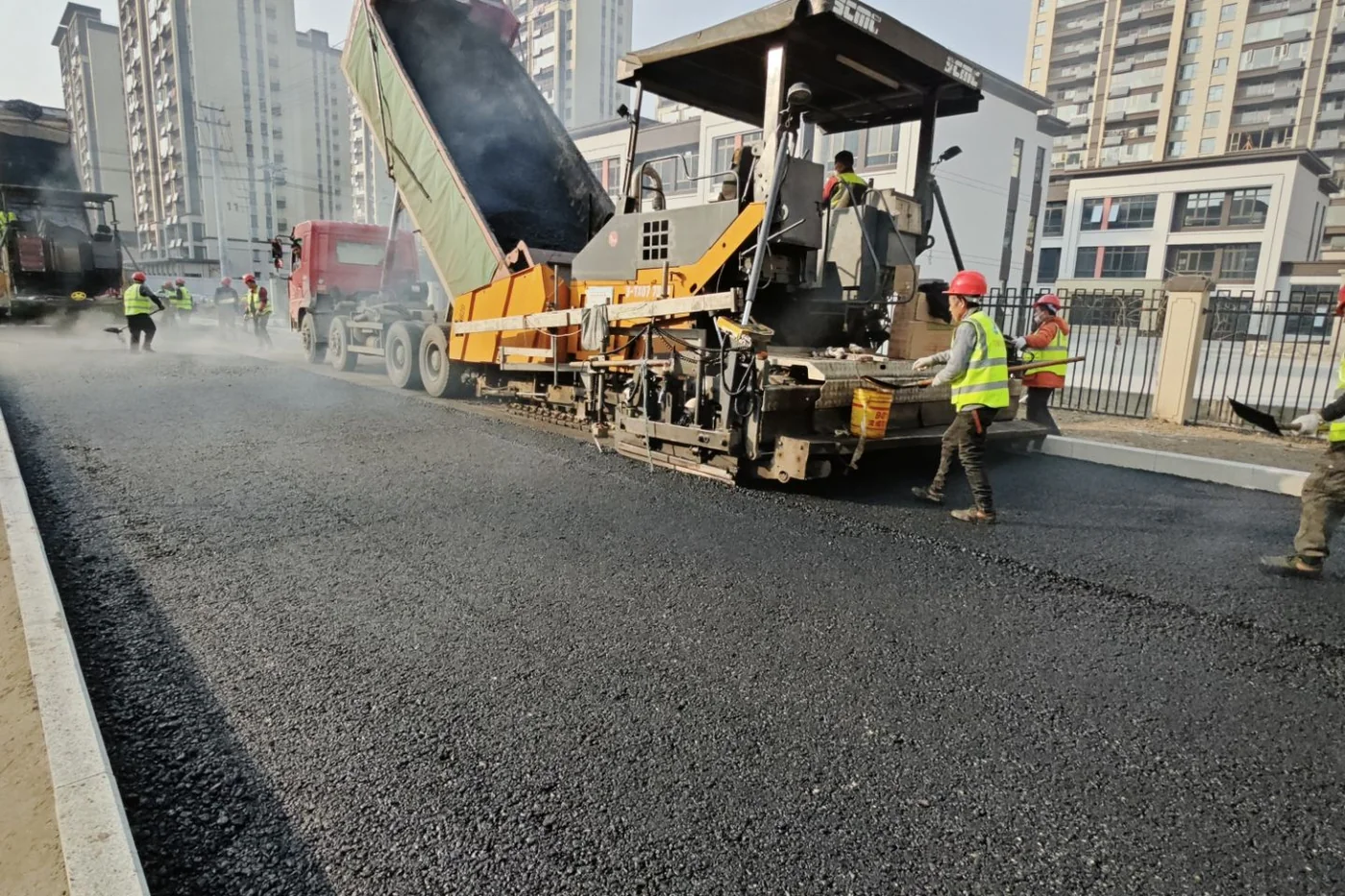道路基层压实与成型